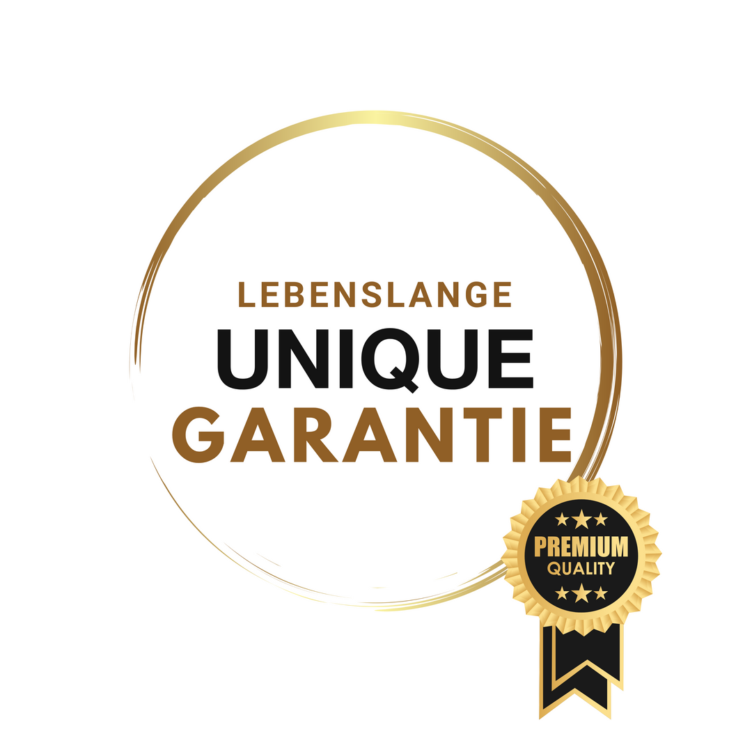 Lebenslange Garantie – Premium-Qualität für sorgenfreien Schutz
