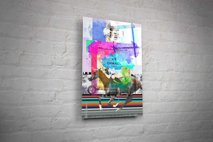 WANDBILD „Duft der Geschwindigkeit“ – Acrylglas & Alu-Dibond | Exklusive und Moderne Pop-Art in Museumsqualität