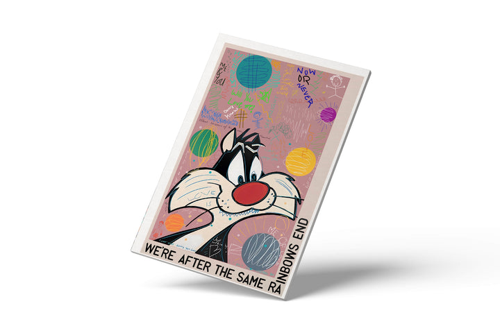 WALL ART "Sylvester the Cat" – Acrylic glass &amp; Alu-Dibond | Exclusive and modern art in museum quality 