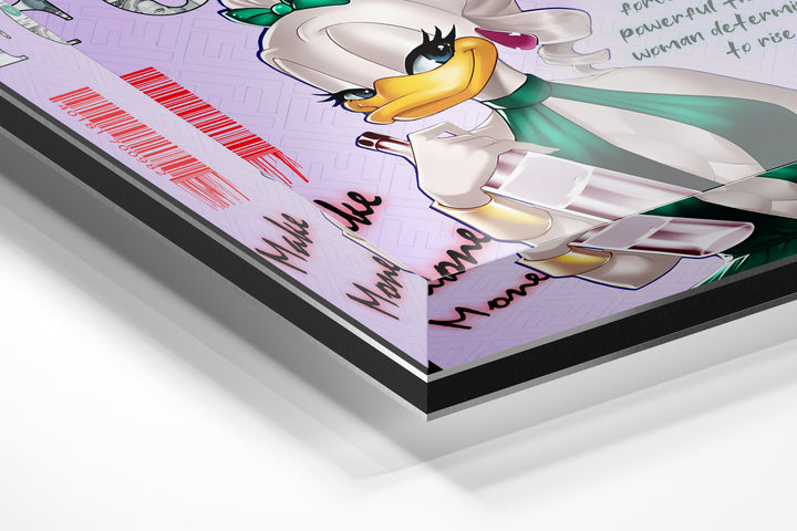 WALL ART "Forbes – Made Money Billionaire" – Acrylic glass &amp; Alu-Dibond | Exclusive and modern pop art in museum quality 