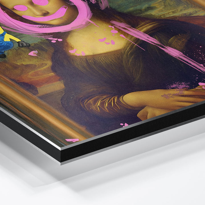 WANDBILD „Minions im Meisterwerk“ – Acrylglas & Alu-Dibond | Exklusive und Moderne Kunst in Museumsqualität