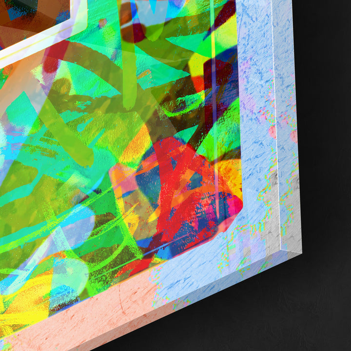 WANDBILD „Coco Noir“ – Acrylglas & Alu-Dibond | Exklusive und Moderne Pop-Art in Museumsqualität