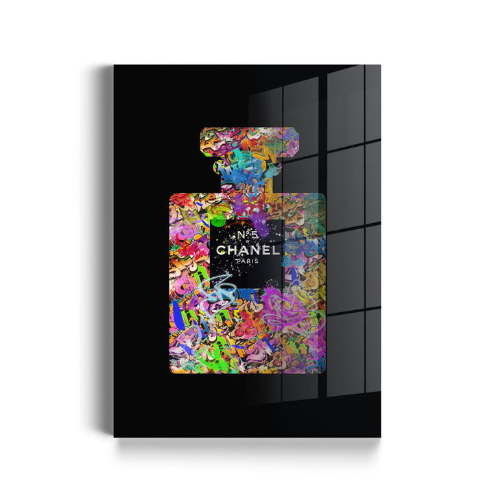 WANDBILD „Duftende Extravaganz“ – Acrylglas & Alu-Dibond | Exklusive und Moderne Pop-Art in Museumsqualität
