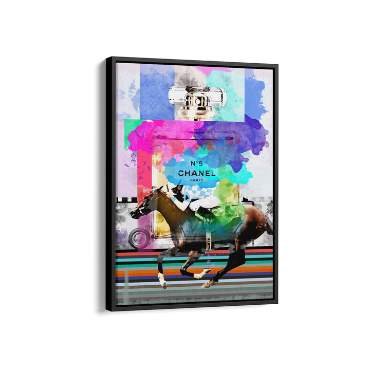WANDBILD „Duft der Geschwindigkeit“ – Acrylglas & Alu-Dibond | Exklusive und Moderne Pop-Art in Museumsqualität