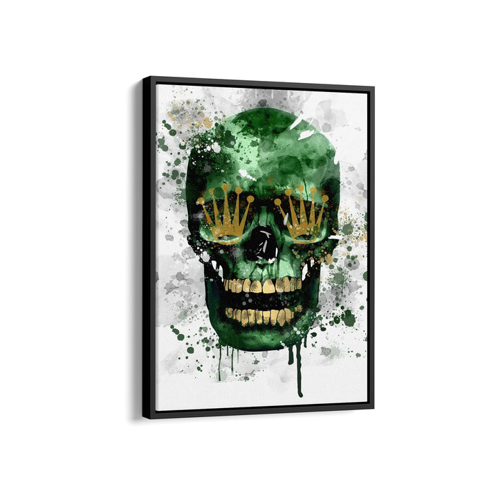 WALL ART "Royal Skull" – Acrylic glass &amp; Alu-Dibond | Exclusive and modern pop art in museum quality 