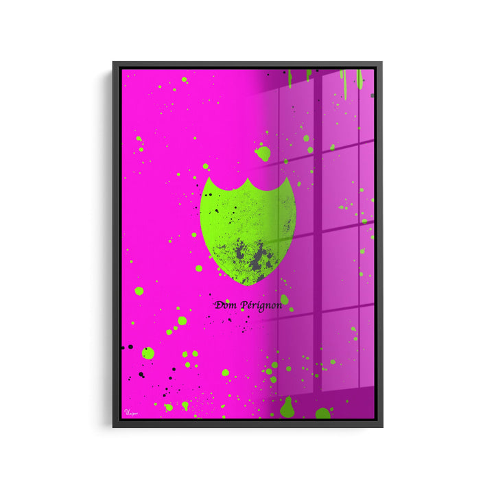 WALL ART "Vibrant Extravagance" – Acrylic glass &amp; Alu-Dibond | Exclusive and modern pop art in museum quality 