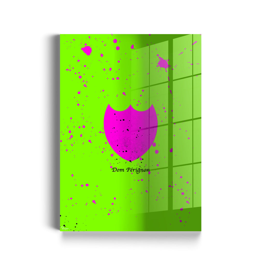 WALL ART "Sparkling Elegance Neon" – Acrylic glass &amp; Alu-Dibond | Exclusive and modern pop art in museum quality 