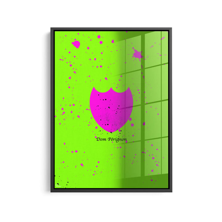 WALL ART "Sparkling Elegance Neon" – Acrylic glass &amp; Alu-Dibond | Exclusive and modern pop art in museum quality 