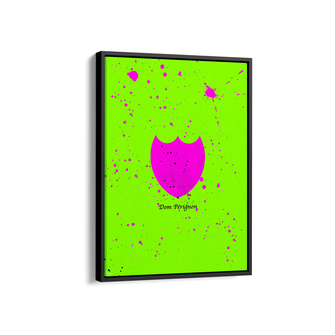 WALL ART "Sparkling Elegance Neon" – Acrylic glass &amp; Alu-Dibond | Exclusive and modern pop art in museum quality 