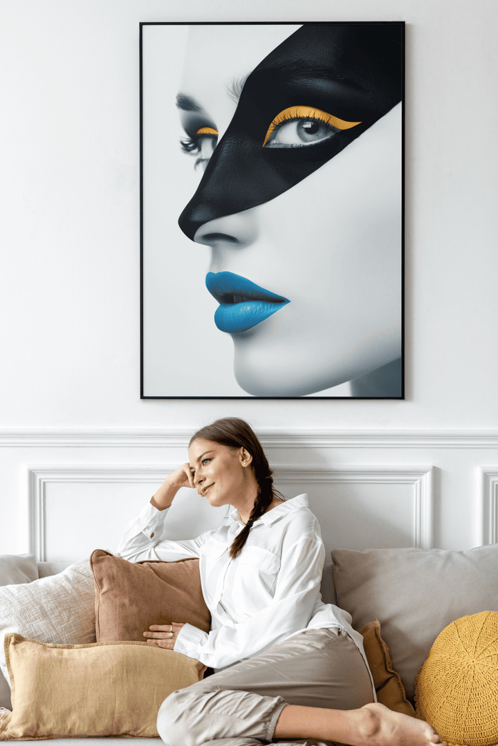 WANDBILD „Sinnliche Silhouetten“ – Acrylglas & Alu-Dibond | Exklusive und Moderne Kunst in Museumsqualität