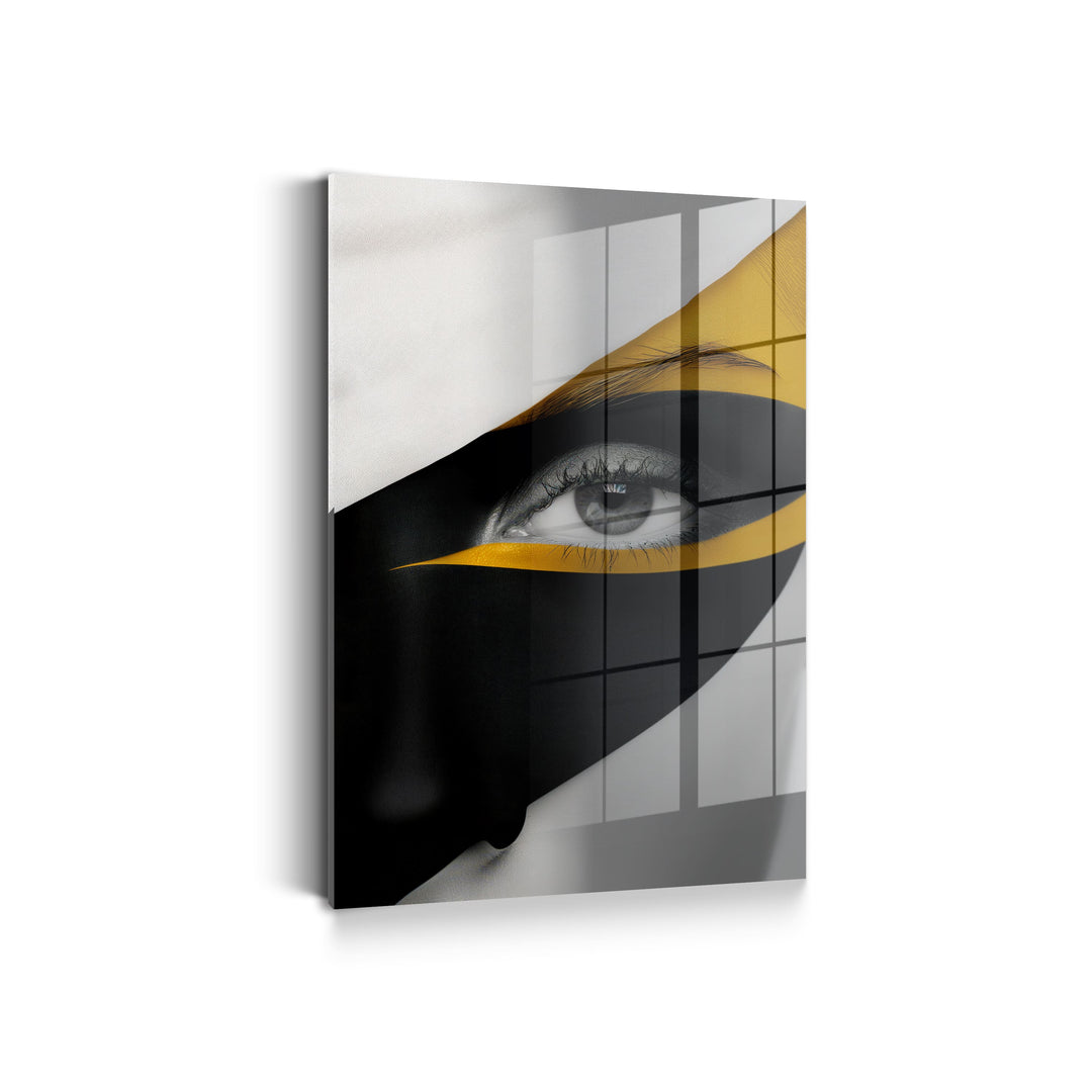 WANDBILD „Verborgene Einblicke“ – Acrylglas & Alu-Dibond | Exklusive und Moderne Kunst in Museumsqualität