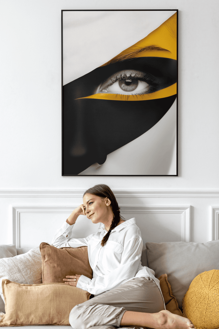 WANDBILD „Verborgene Einblicke“ – Acrylglas & Alu-Dibond | Exklusive und Moderne Kunst in Museumsqualität