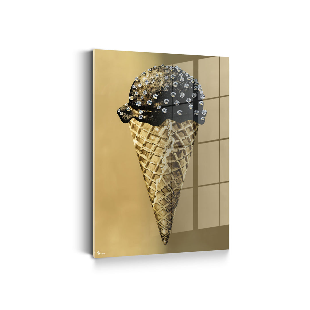 WALL ART "Luxury Ice Cream" – Acrylic glass &amp; Alu-Dibond | Exclusive and modern art in museum quality 