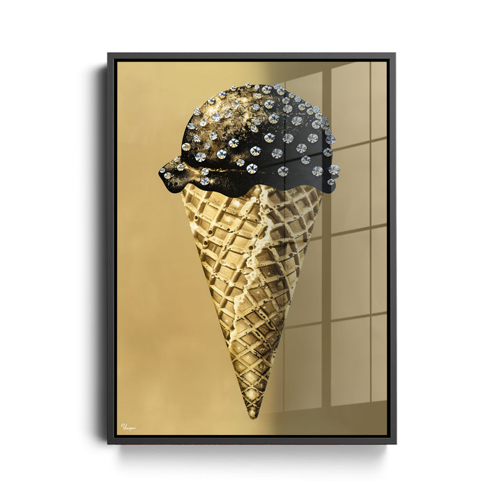 WALL ART "Luxury Ice Cream" – Acrylic glass &amp; Alu-Dibond | Exclusive and modern art in museum quality 