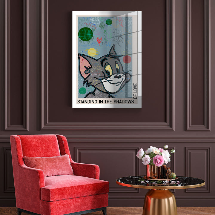 WANDBILD „Standing in the Shadows“ – Acrylglas & Alu-Dibond | Exklusive und Moderne Pop-Art in Museumsqualität