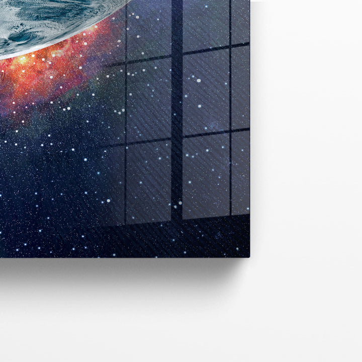 WALL ART "World in the Universe" – Acrylic glass &amp; Alu-Dibond | Exclusive and modern art in museum quality 