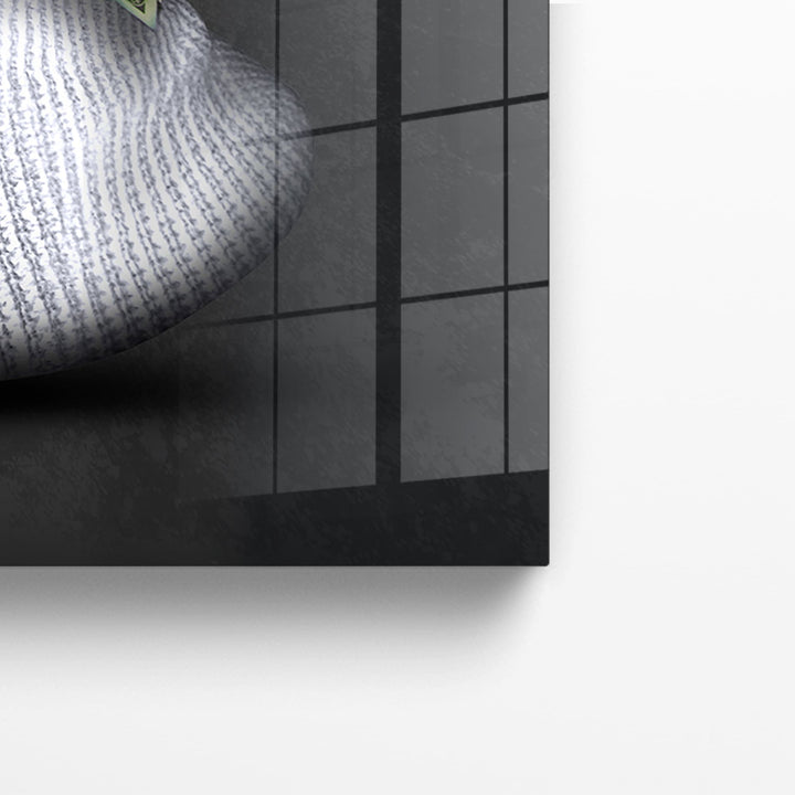 MURAL "Masked Moneymaker" – Acrylic glass &amp; Alu-Dibond | Exclusive and modern art in museum quality 