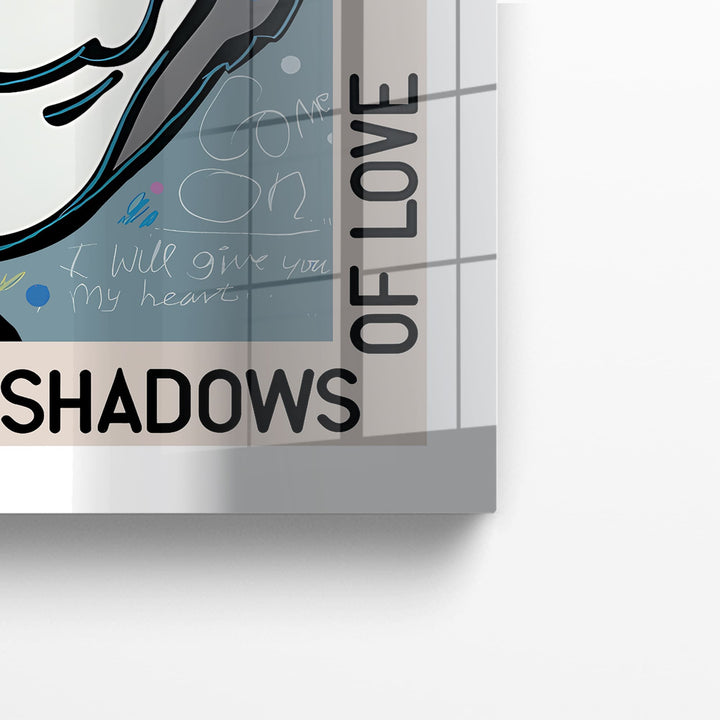 WANDBILD „Standing in the Shadows“ – Acrylglas & Alu-Dibond | Exklusive und Moderne Pop-Art in Museumsqualität