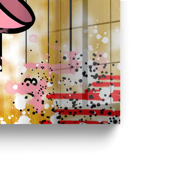 WALL ART "Guilty of Love" – Acrylic glass &amp; Alu-Dibond | Exclusive and modern pop art in museum quality 