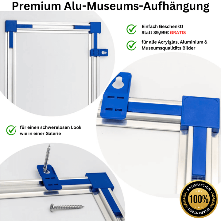 WANDBILD „Verborgene Schönheit“ – Acrylglas & Alu-Dibond | Exklusive und Moderne Kunst in Museumsqualität
