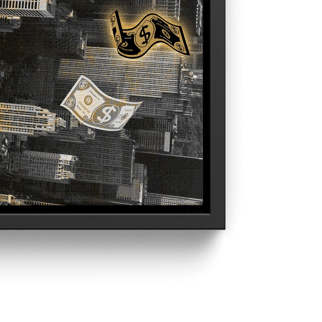 WANDBILD „Erfolgshöhen“ – Acrylglas & Alu-Dibond | Exklusive und Moderne Pop-Art in Museumsqualität