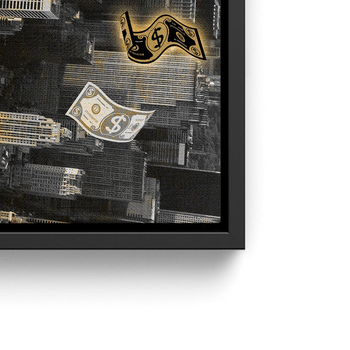 WANDBILD „Erfolgshöhen“ – Acrylglas & Alu-Dibond | Exklusive und Moderne Pop-Art in Museumsqualität