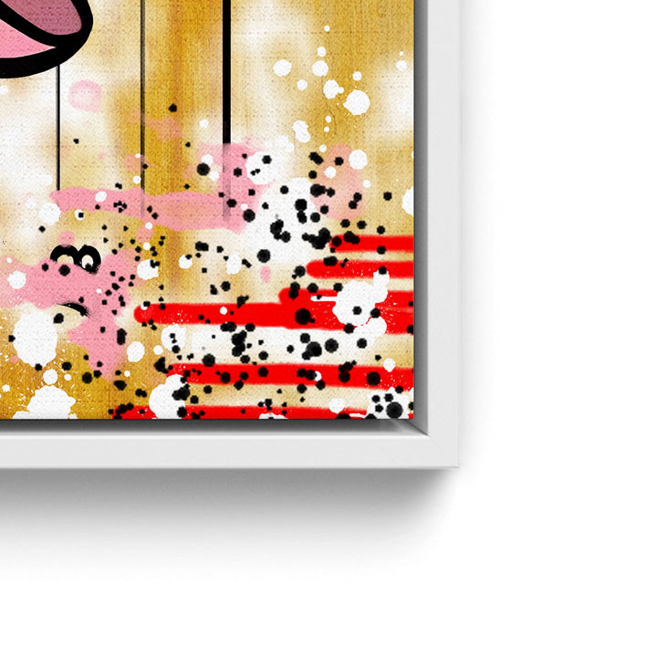WALL ART "Guilty of Love" – Acrylic glass &amp; Alu-Dibond | Exclusive and modern pop art in museum quality 