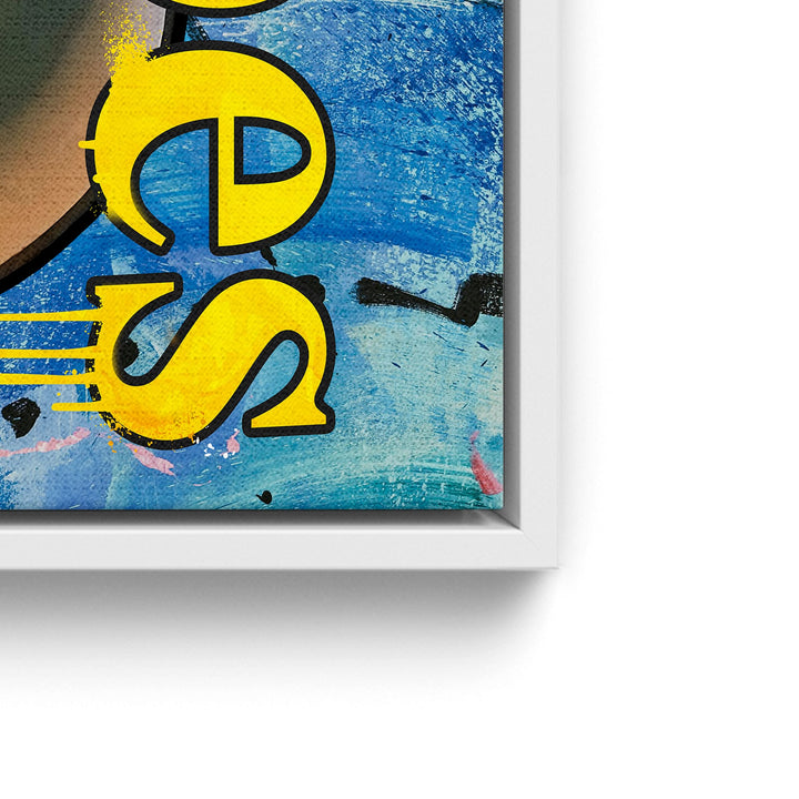 WALL ART "Chef Duck Story" – Acrylic glass &amp; Alu-Dibond | Exclusive and modern pop art in museum quality 