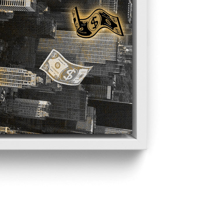 WANDBILD „Erfolgshöhen“ – Acrylglas & Alu-Dibond | Exklusive und Moderne Pop-Art in Museumsqualität