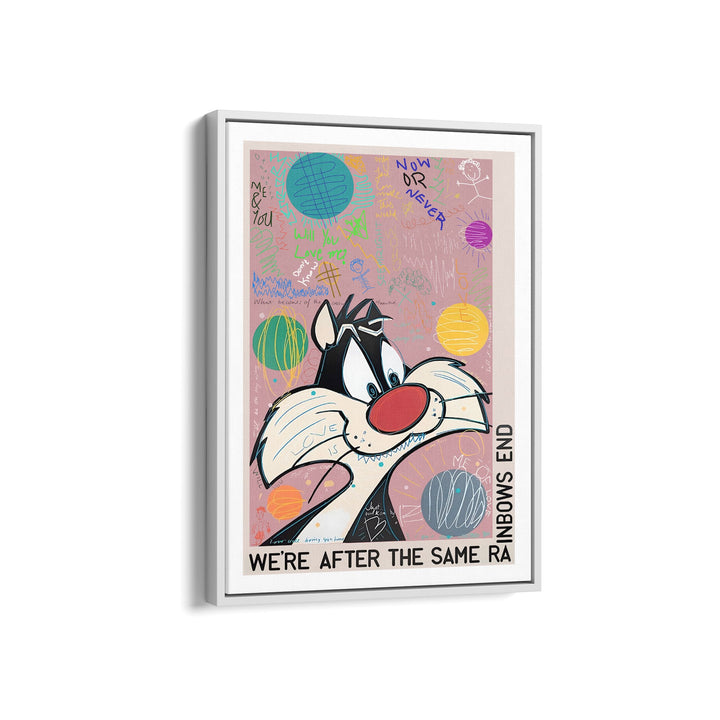 WALL ART "Sylvester the Cat" – Acrylic glass &amp; Alu-Dibond | Exclusive and modern art in museum quality 