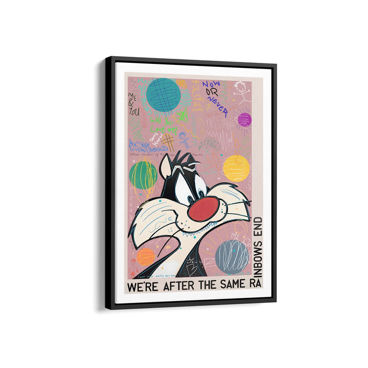 WALL ART "Sylvester the Cat" – Acrylic glass &amp; Alu-Dibond | Exclusive and modern art in museum quality 
