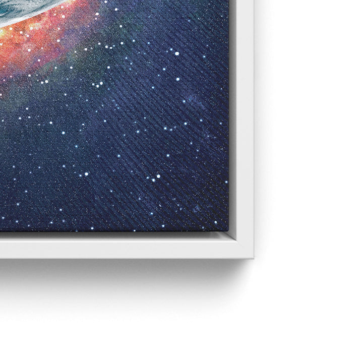 WALL ART "World in the Universe" – Acrylic glass &amp; Alu-Dibond | Exclusive and modern art in museum quality 