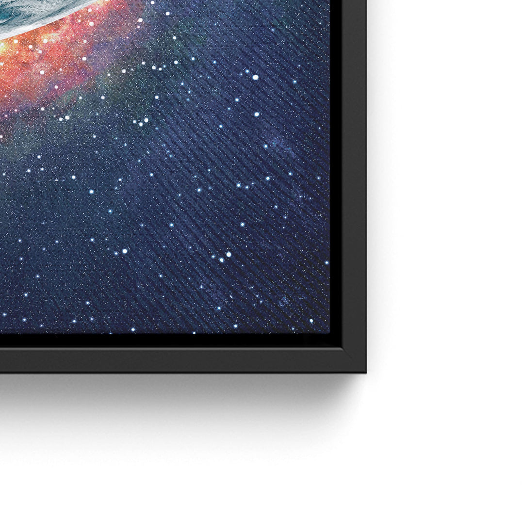 WALL ART "World in the Universe" – Acrylic glass &amp; Alu-Dibond | Exclusive and modern art in museum quality 