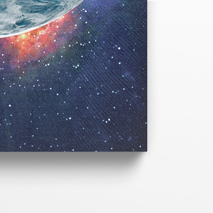WALL ART "World in the Universe" – Acrylic glass &amp; Alu-Dibond | Exclusive and modern art in museum quality 