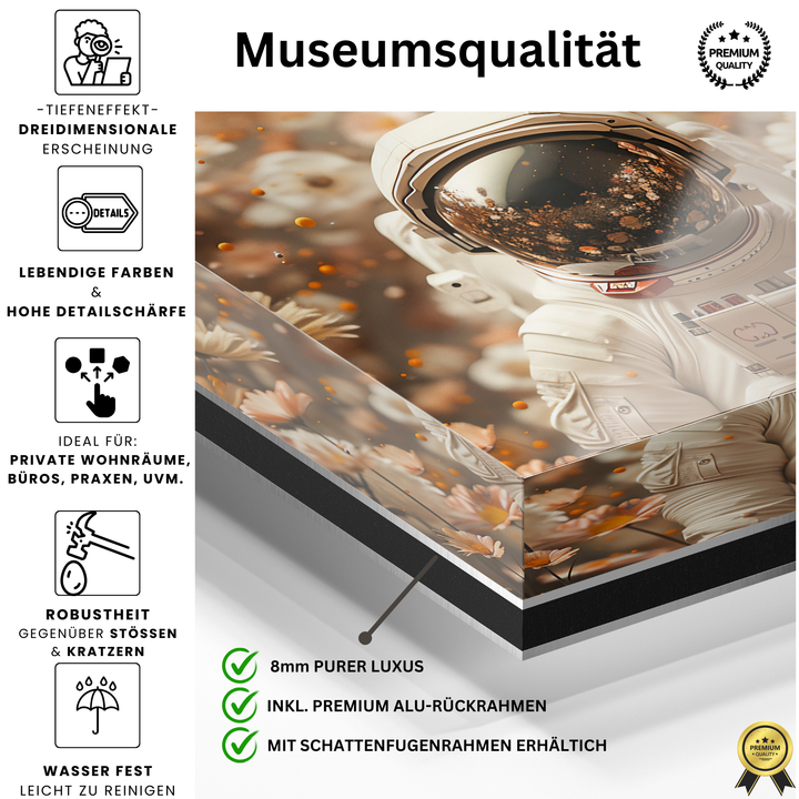 WANDBILD „Toilettenlektüre mit Elefant“ – Acrylglas & Alu-Dibond | Exklusive und Moderne Kunst in Museumsqualität