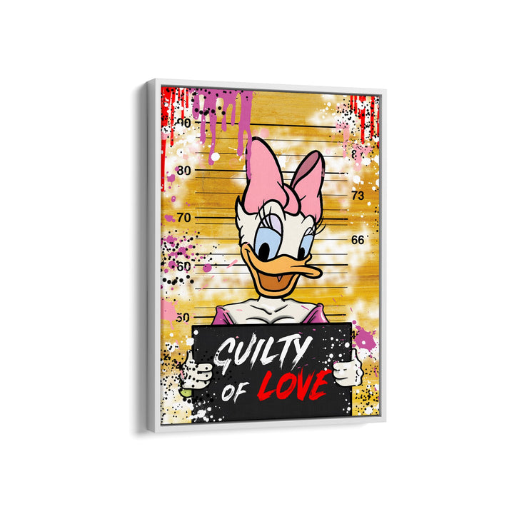 WALL ART "Guilty of Love" – Acrylic glass &amp; Alu-Dibond | Exclusive and modern pop art in museum quality 