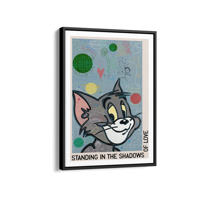 WANDBILD „Standing in the Shadows“ – Acrylglas & Alu-Dibond | Exklusive und Moderne Pop-Art in Museumsqualität