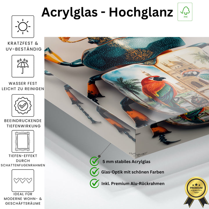 Tropischer Palastkäfer