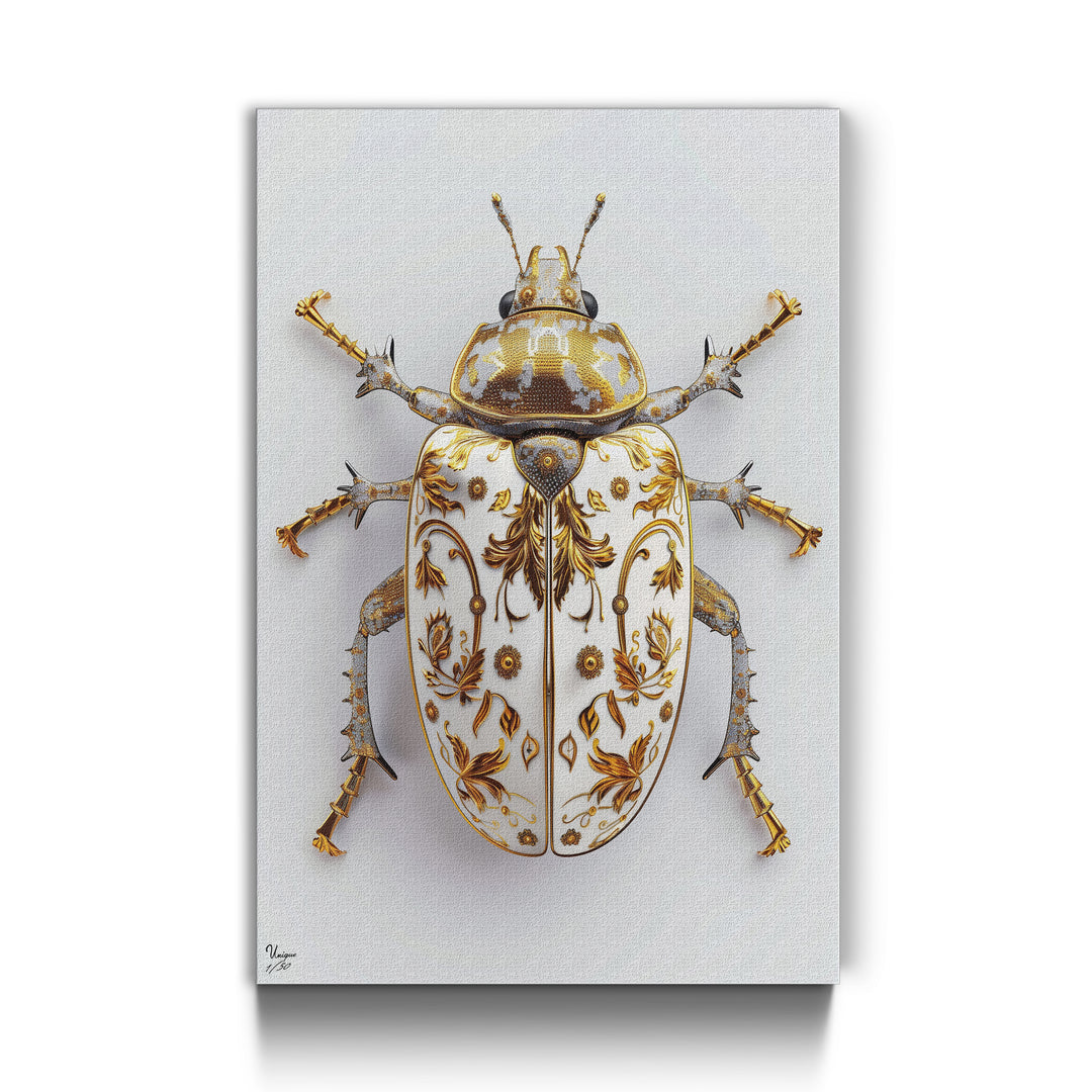 Goldkäfer Weißgold