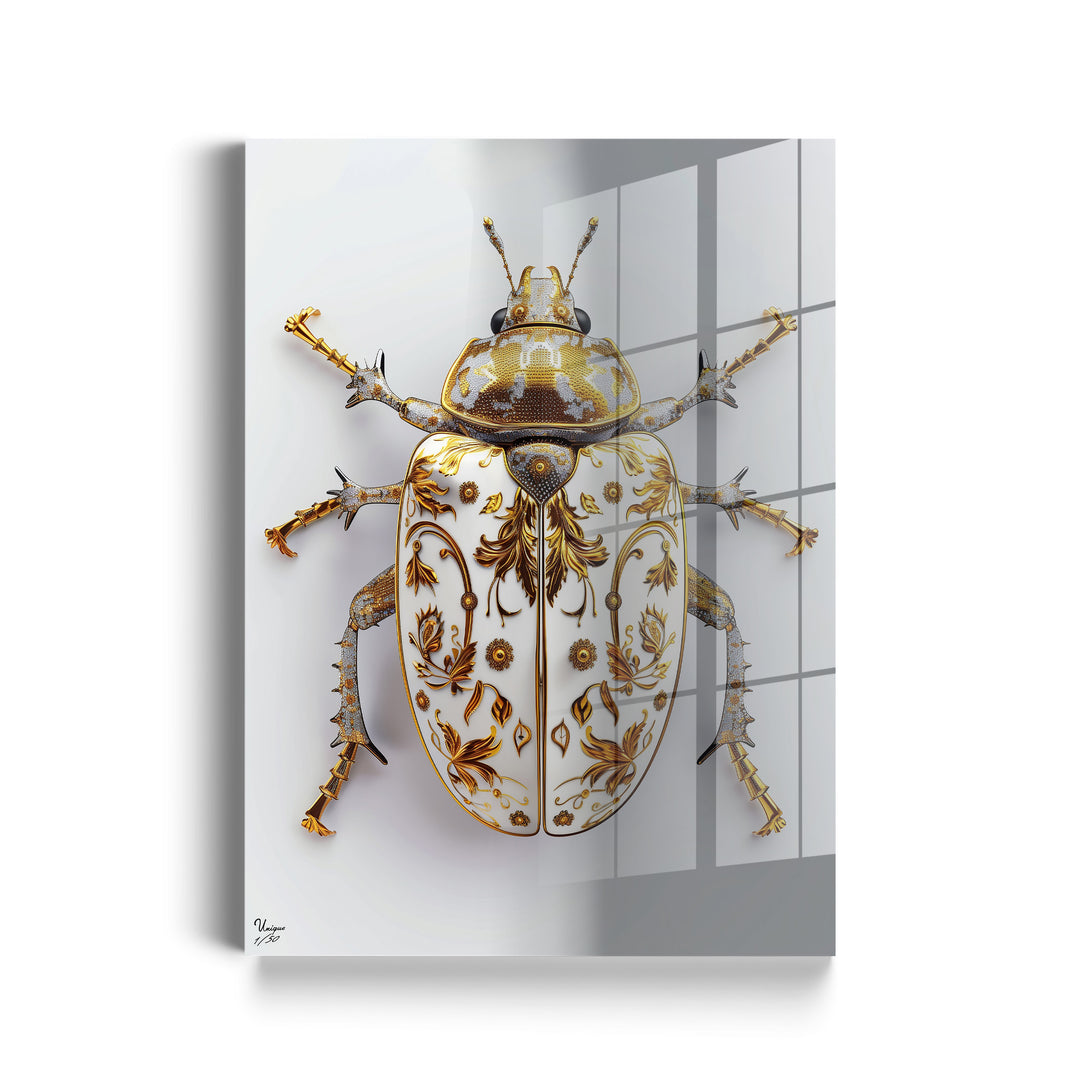 Goldkäfer Weißgold