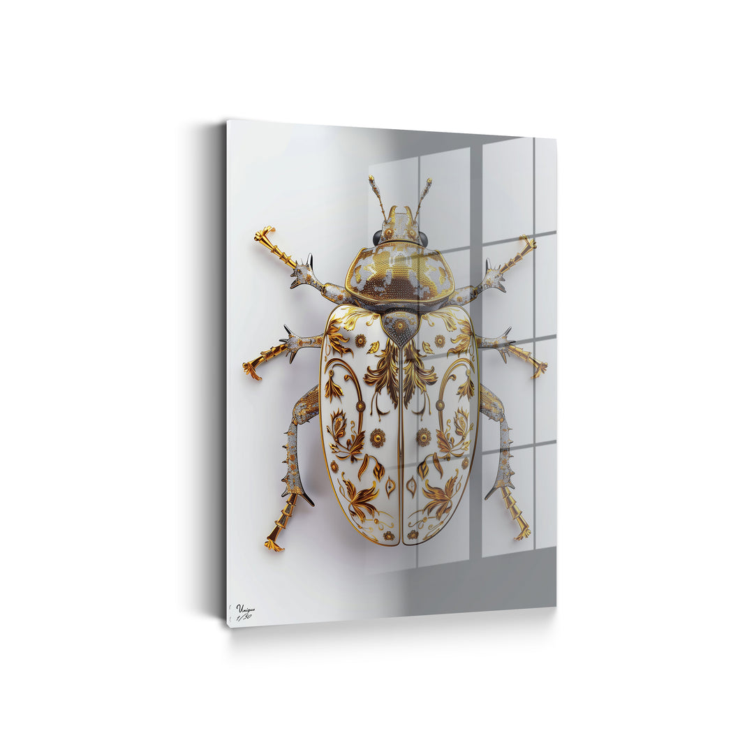 Goldkäfer Weißgold