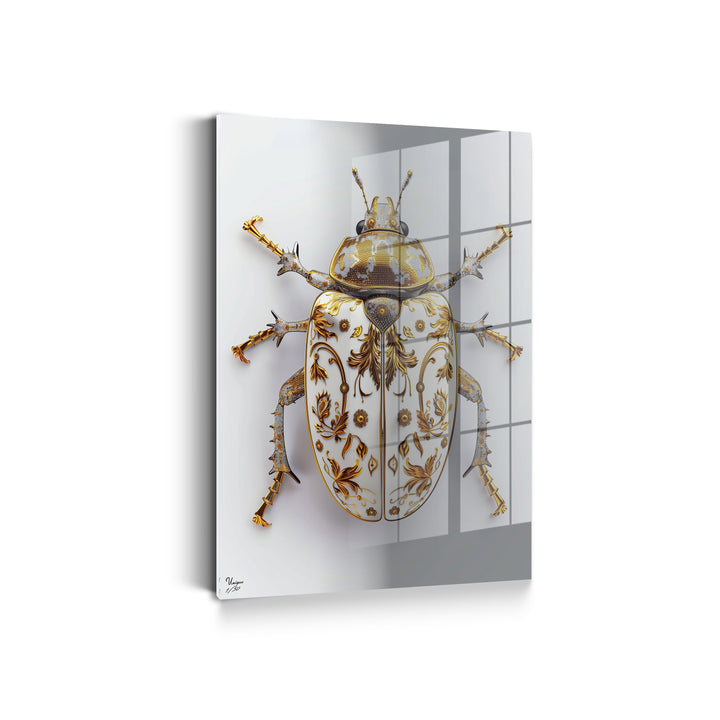 Goldkäfer Weißgold