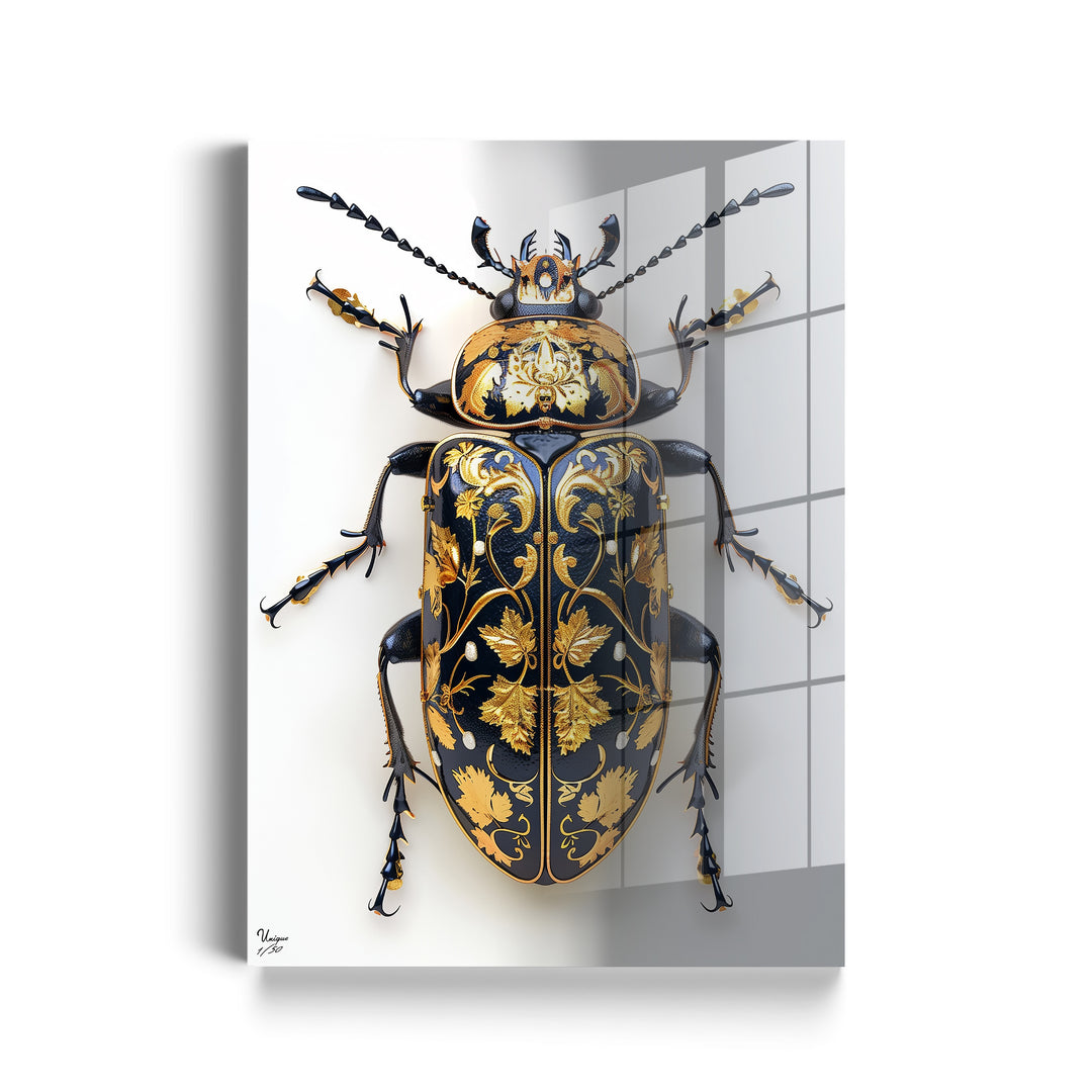 Gold-Schwarzer Ornamentkäfer