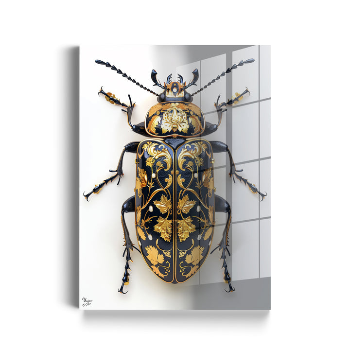 Gold-Schwarzer Ornamentkäfer