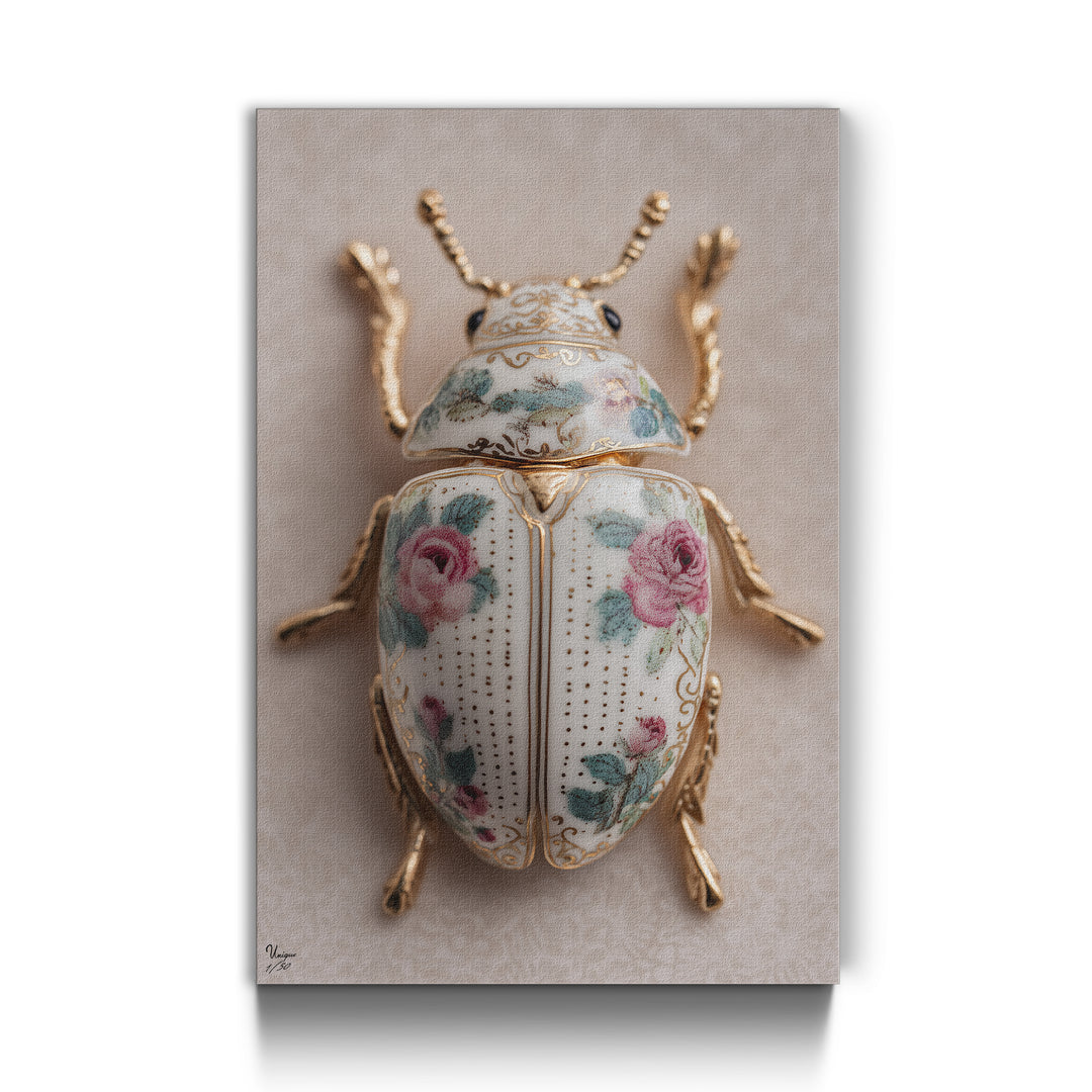 Rosen-Porzellan Käfer