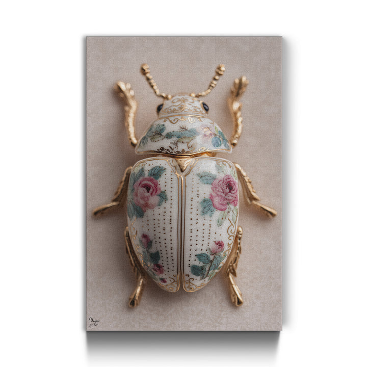 Rosen-Porzellan Käfer