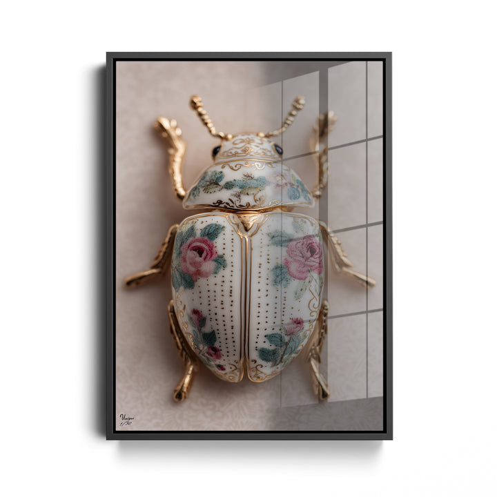 Rosen-Porzellan Käfer