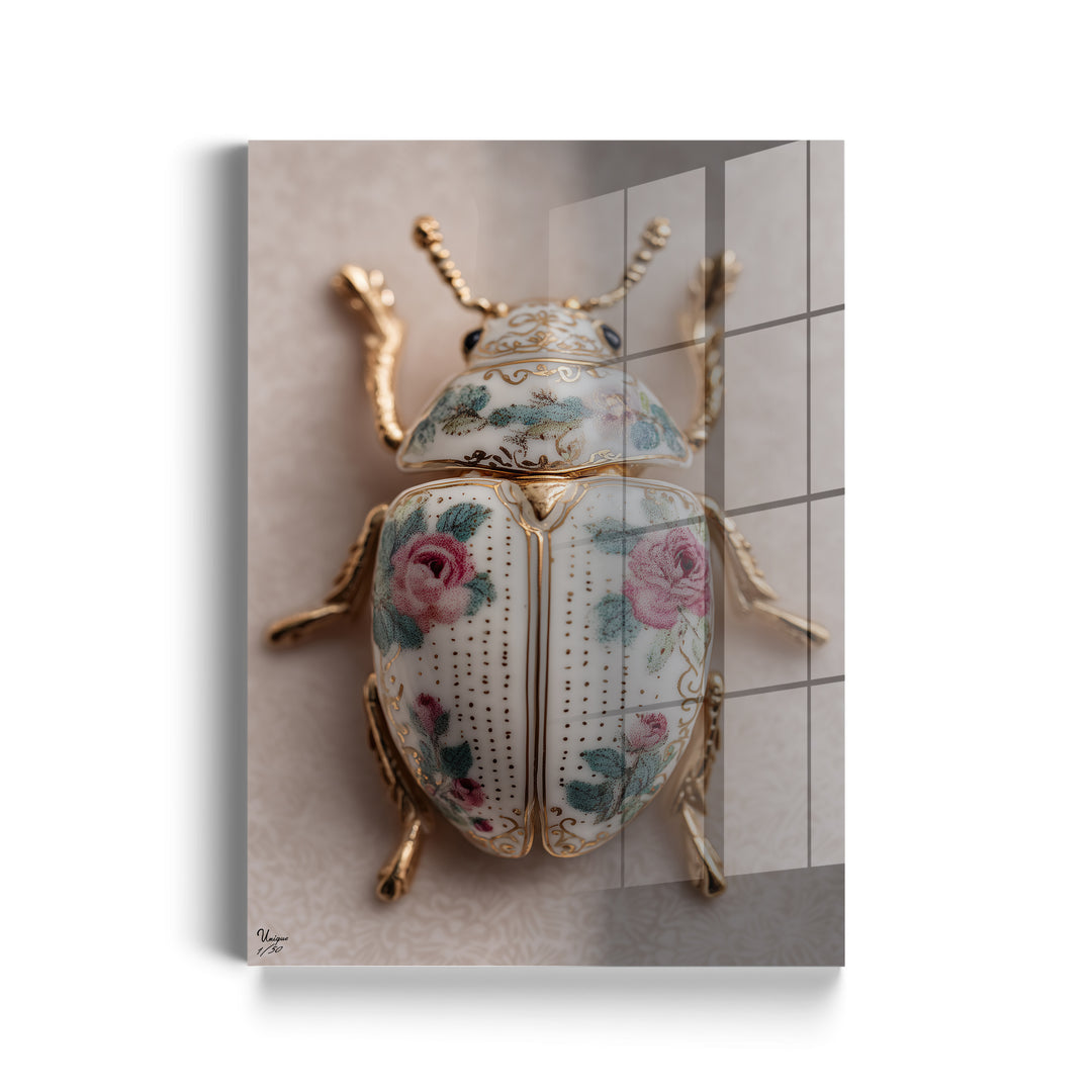 Rosen-Porzellan Käfer