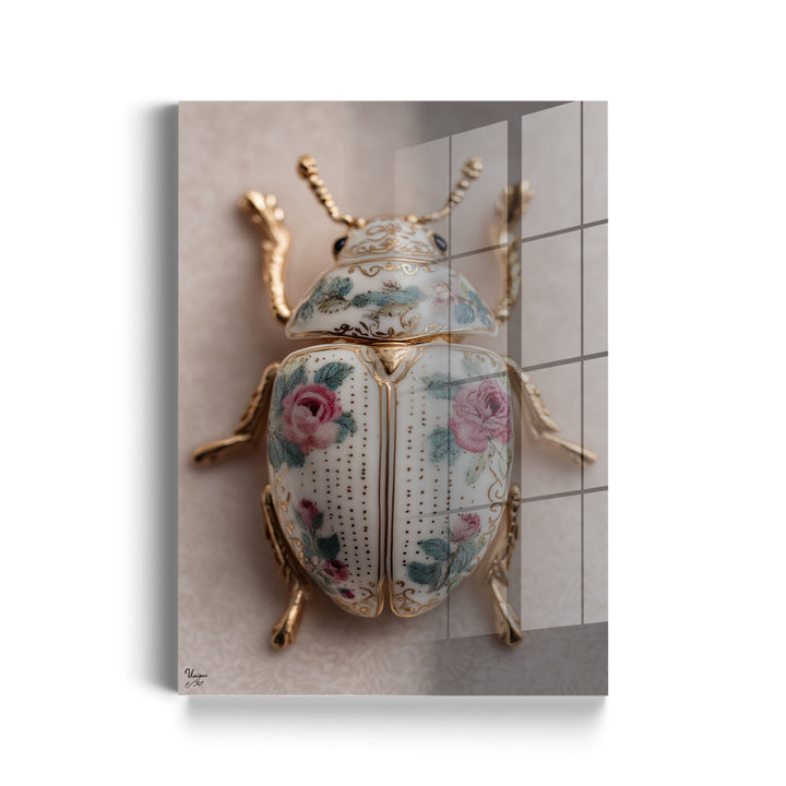 Rosen-Porzellan Käfer