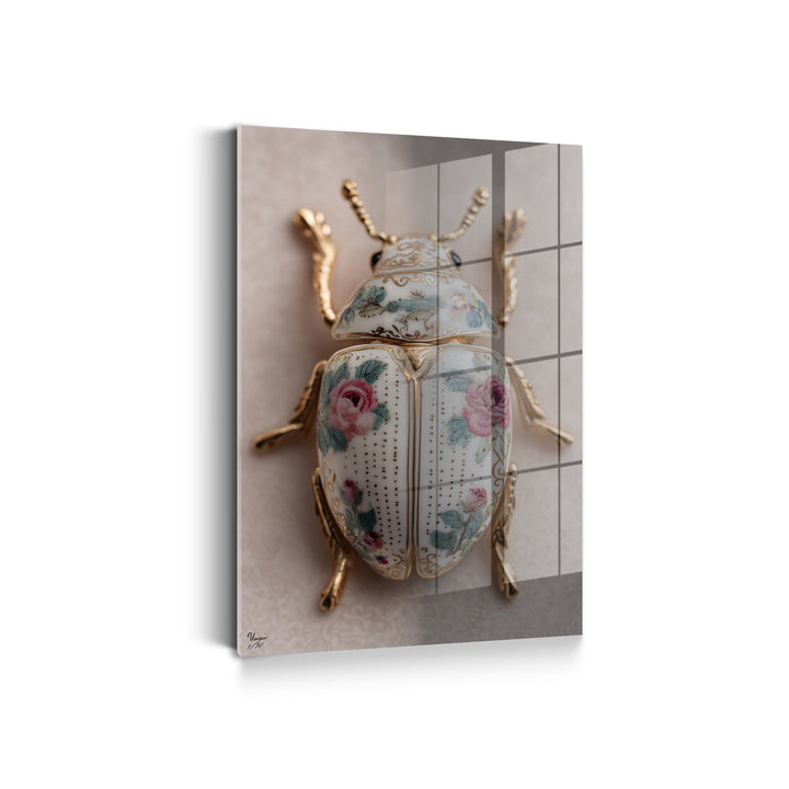 Rosen-Porzellan Käfer